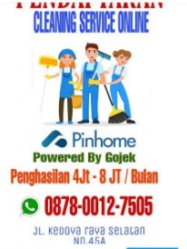 Pendaftaran Pinservice By Go-Jek Aplikasi Jasa Cleaning Service Online Terbaik di Neglasari Tangerang